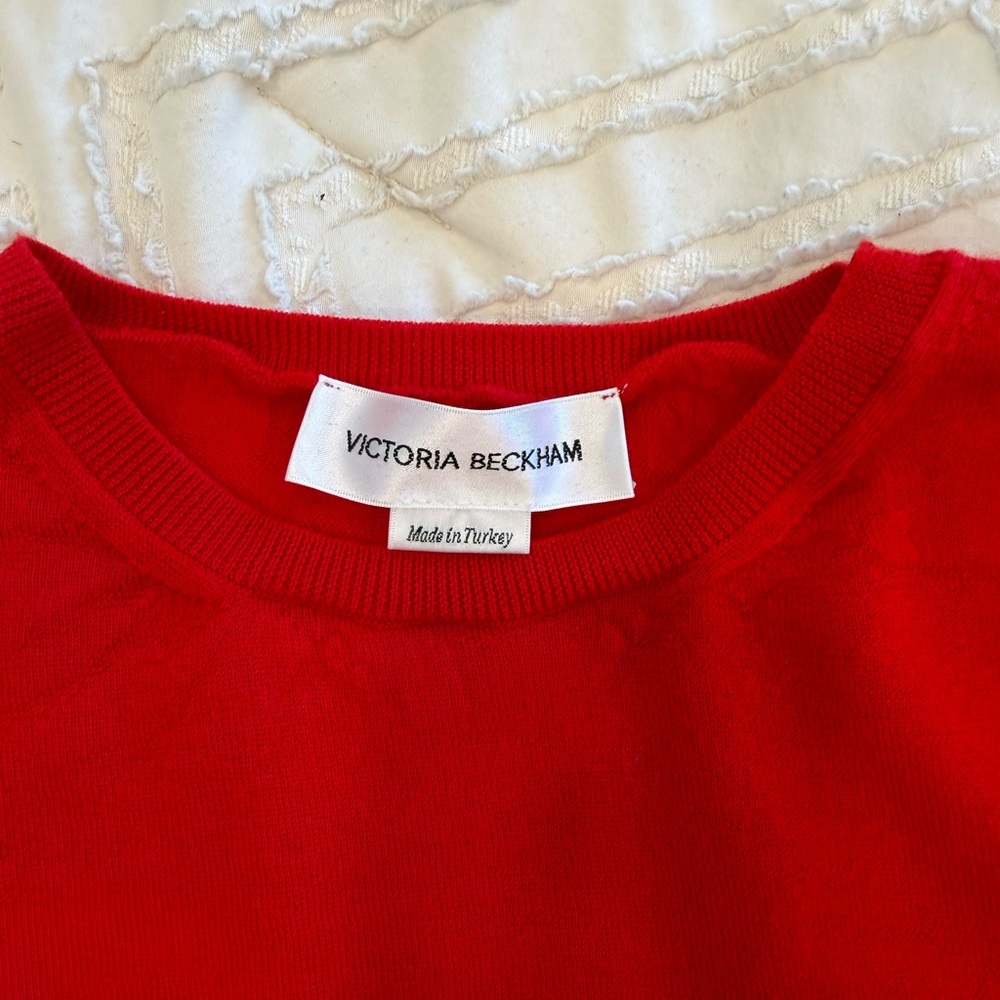 Victoria Beckham Red Women's bodysuit